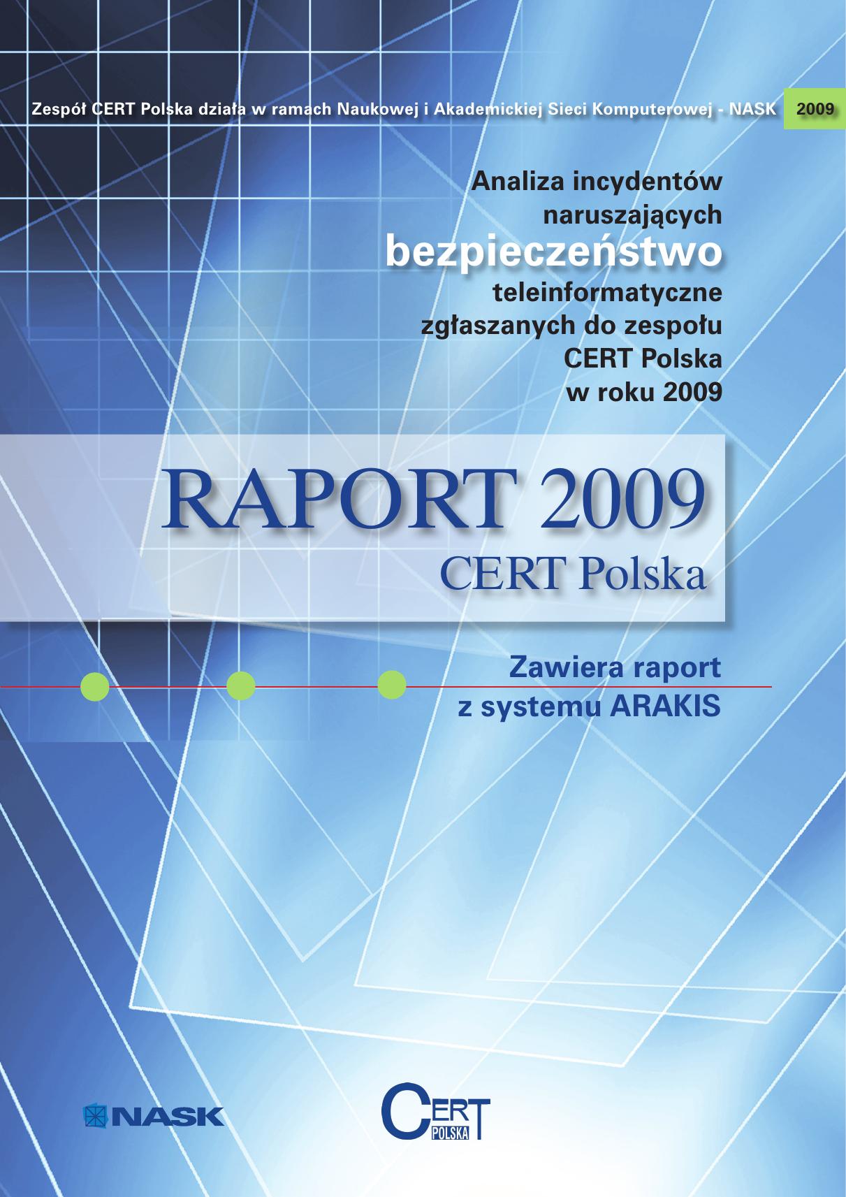 raport CERT Polska 2009